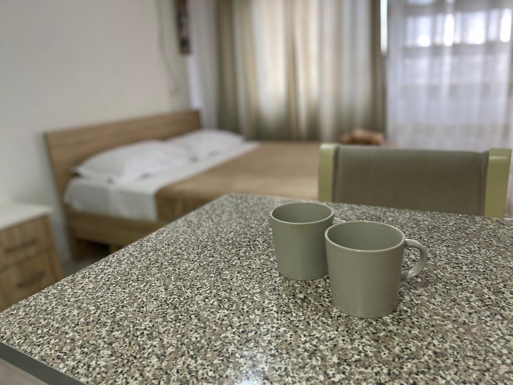 Downtown Modern Studio Apartment Tirana Bagian luar foto
